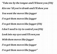 "Moves Like Jagger" by Maroon 5 (ft. Christina Aguilera) - Song ...