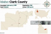 Mappa Della Contea Di Clark - Immagini vettoriali stock e altre ...