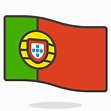 Portugal Bandera clipart. Dibujos animados descargar gratis. | Creazilla
