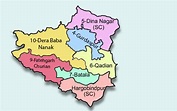 Map Of Gurdaspur District Punjab - Carlie Yolanthe
