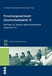 Forschungswerkstatt Geschichtsdidaktik 12 (PDF) | hep Verlag