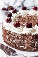 Black Forest Cake {Authentic German Recipe!}- Plated Cravings