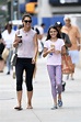 katie holmes and suri cruise are all smiles as they step out for stroll ...