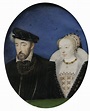 Ritratto di Enrico II di Valois e CATERINA De’ Medici # ...
