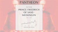 Prince Friedrich of Saxe-Meiningen Biography | Pantheon