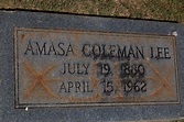 Amasa Coleman “A.C.” Lee (1880-1962) - Find a Grave Memorial