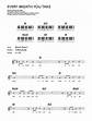 Every Breath You Take Sheet Music | The Police | Piano Chords/Lyrics
