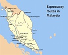 Malaysia Plus Highway Map / Plus Expressway North South Expressway E1 ...