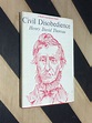 Civil Disobedience by Henry David Thoreau (1964) hardcover book