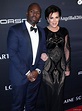 Kris Jenner et son compagnon Corey Gamble lors du Gala 2016 Angel Ball ...