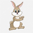 Hand Painted Rabbit PNG Image, Hand Painted Rabbit Clip Painting ...