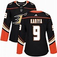 Women's Paul Kariya Anaheim Ducks Adidas Home Jersey - Authentic Black ...