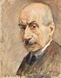 Selbstbildnis by Max Liebermann - Artvee