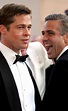 Brad Pitt & George Clooney from Famous Friends | E! News