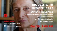 Judith Butler at the Inspiration Forum: Trouble with Gender, Care and ...