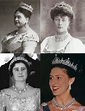 Princess Mary Adelaide, the Duchess of Teck (top L) & Mary Adelaide's ...