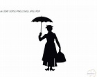 Mary Poppins SVG Mary Poppins Svg Free Mary Poppins Svg | Etsy