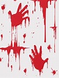 Mantel manos sangrientas 270x135 cm Halloween: Decoración,y disfraces ...