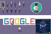 Doctor Who's 50th Anniversary Google Doodle - Marketing Branding