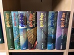 The seven books of the Harry Potter series in this shelf. : r/Perfectfit