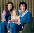 An old family picture of Lisa Marie Presley