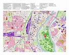 Mapa grande turística detallada de la ciudad de Magdeburg | Magdeburgo ...