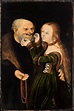 Fichier:Lucas Cranach the Elder - The Unequal Couple (Old Man in Love ...