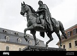 La estatua ecuestre de Carlos Augusto, Gran Duque de Sax-Weimar ...