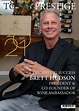 Issue Preview – On cover Brett Hudson - Totalprestige Magazine