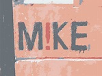 Graffiti Mike sign - Openclipart
