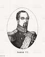 Vetores de Frederico Vii Da Dinamarca Gravura De Madeira Publicado Em ...