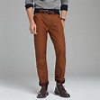 J.crew Flannel-lined Tompkins Pant in Vintage Slim Fit in Brown for Men ...