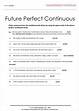 Future Perfect Continuous Worksheet | photocopiables