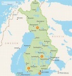 Map of Finland | Finland Regions | Rough Guides | Rough Guides