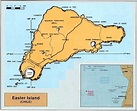 Isla de Pascua | Mapas de Isla de Pascua (Chile) - Mundo Hispánico™