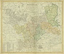 Hist. Karte: Königreich Westphalen 1809 (Plano) von Streit