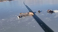 Ice Skating on thin ice!!!! - YouTube