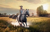 Girls Riding Horse Wallpapers - Wallpaper Cave