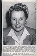 1948 Press Photo Mrs. Werner Von Blomberg Widow Of Nazi Germany Minist ...