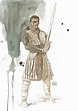 Macbeth Battlewear : Macbeth | Costume Watercolour by Darrell Warner ...