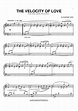 The Velocity Of Love" Sheet Music by Suzanne Ciani for Piano - Sheet ...