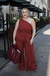 Hayley Hasselhoff in a Red Suit Arrives at the Dean Street Townhouse in ...