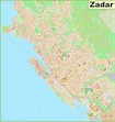 Large detailed map of Zadar - Ontheworldmap.com