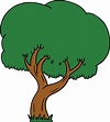 garabato de dibujos animados de un árbol de verano 8778245 Vector en ...