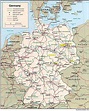 East Germany Map