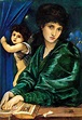 Portrait of Maria Zambaco. Sir Edward Burne-Jones