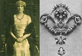 Broche de diamantes: Princesa Victoria Eugenia de Battenberg. Reina de ...