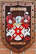 Brasão da família Bragança - entalhado em Madeira - Pica-pau Entalhes ...