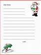 Free Printable Dear Santa Letter Templates - HD Writing Co.