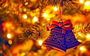 Christmas Tree Decorations Bells Holiday New Year wallpaper | 1680x1050 ...